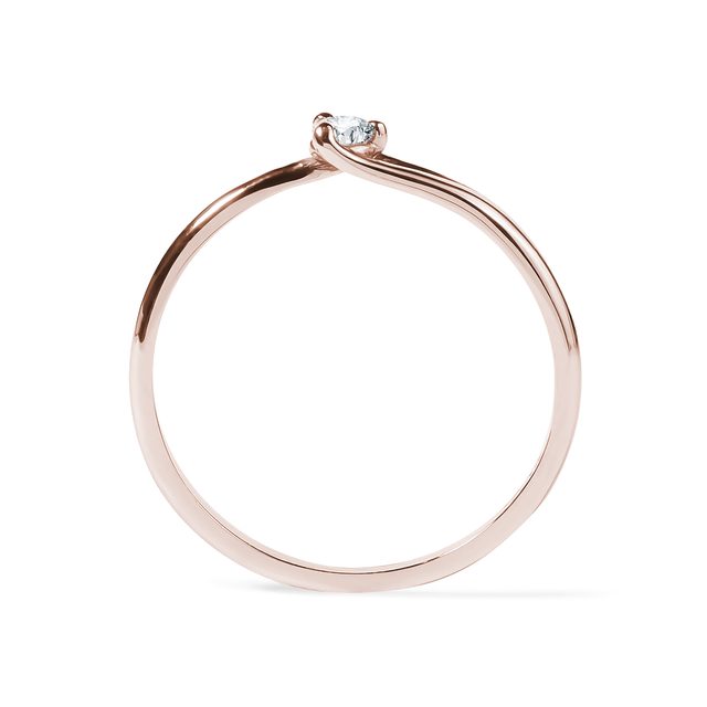 ZÁSNUBNÝ PRSTEŇ S BRILIANTOM - ZÁSNUBNÉ PRSTENE S BRILIANTOM - 