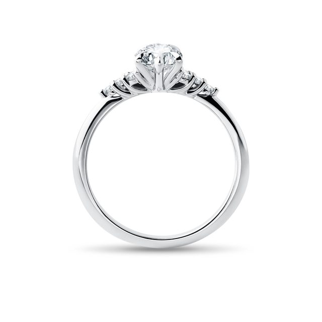 RING MIT 1 CT LABORDIAMANT IM MARQUISE-SCHLIFF IN WEISSGOLD - RINGE MIT LAB GROWN DIAMANTEN - 