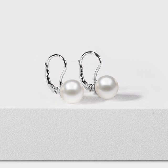 AKOYA PERLEN-OHRRINGE IN WEISSGOLD - PERLEN OHRRINGE - 