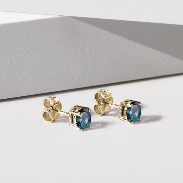 NÁUŠNICE S TOPÁSOM - NÁUŠNICE TOPÁS - 