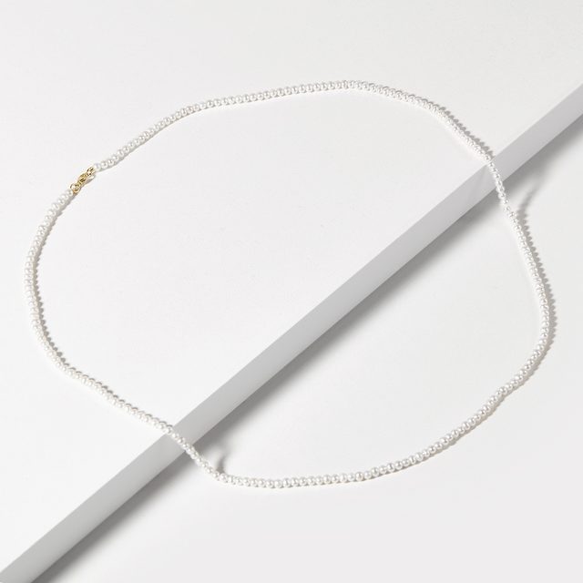 FRESHWATER PEARL NECKLACE - PEARL NECKLACES - 