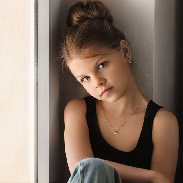 PENDENTIF EN FORME D'OISEAU EN OR ROSE - COLLIERS POUR ENFANTS - 