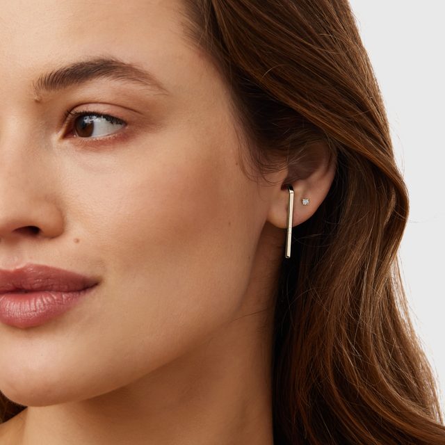 ENSEMBLE DE BIJOUX D’OREILLE EN OR - ENSEMBLES DE BIJOUX EN DIAMANT - 