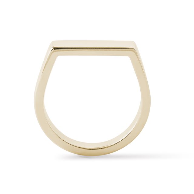 MINIMALISTISCHER KLEINER FINGER RING IN GELBGOLD - RINGE GELBGOLD - 