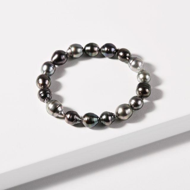 BAROQUE TAHITIAN PEARL BRACELET - PEARL BRACELETS - 
