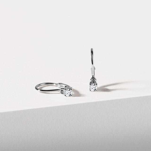 DETSKÉ NÁUŠNICE S DIAMANTOM - DETSKÉ NÁUŠNICE - 