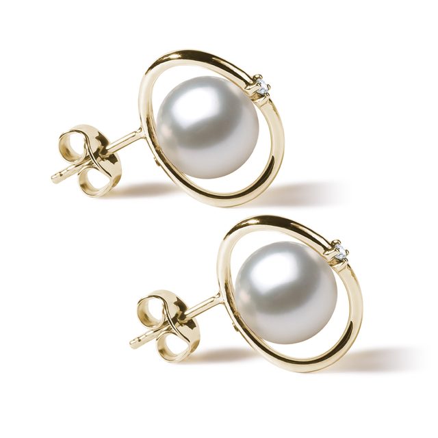 PARURE EN OR ET PERLES - PARURES DE PERLES - 