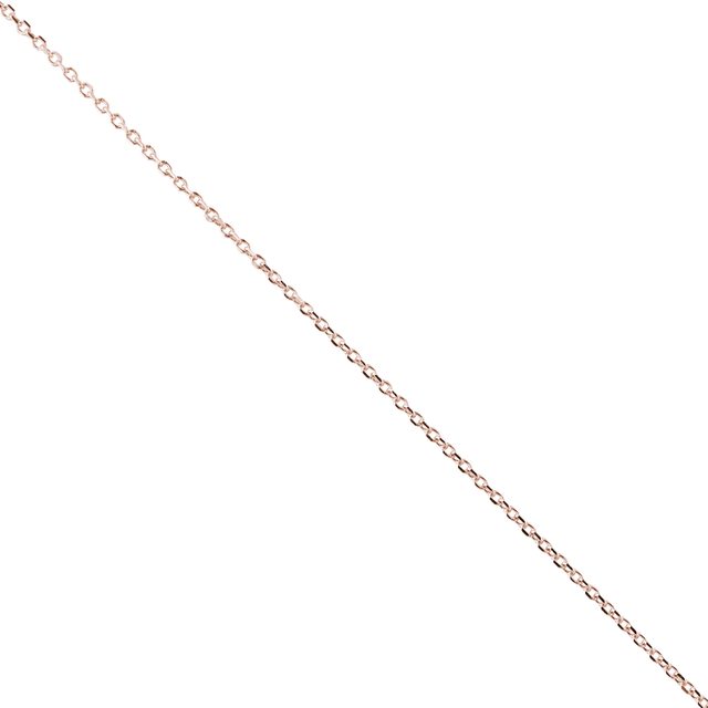 ANKERKETTE FÜR KINDER, 38 CM LANG, IN ROSÉGOLD - KINDER KETTEN - 