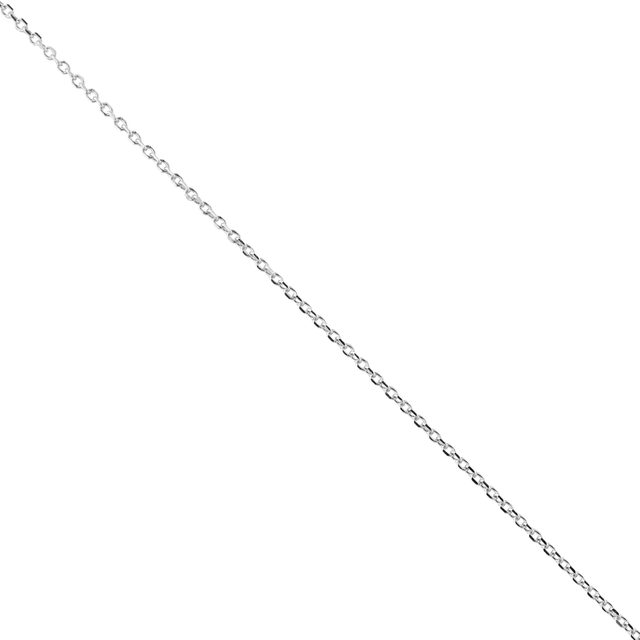 ANKERKETTE FÜR KINDER, 38 CM LANG, AUS WEISSGOLD - KINDER KETTEN - 