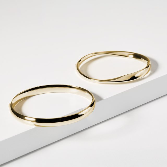 MASIVNÍ ZLATÝ NÁRAMEK VE ŽLUTÉM 14K ZLATĚ - ZLATÉ NÁRAMKY - 