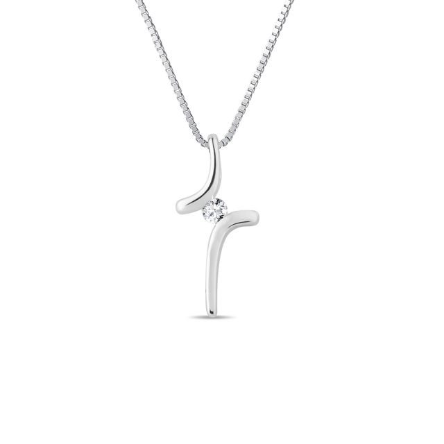 DIAMOND GOLD CROSS PENDANT - DIAMOND NECKLACES - NECKLACES