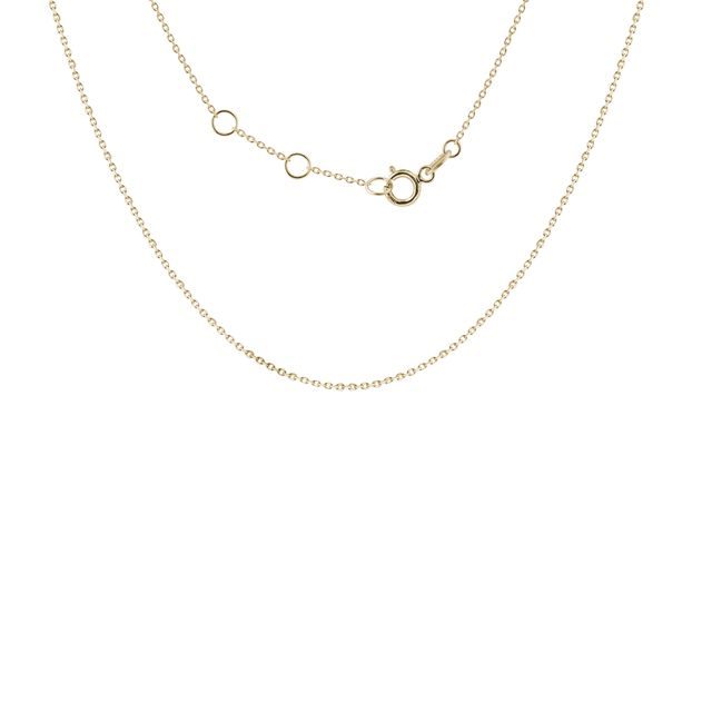 ANKERKETTE FÜR KINDER, 38 CM LANG, AUS GELBGOLD - KINDER KETTEN - KETTEN