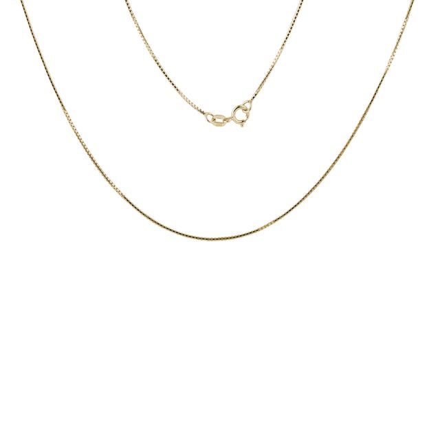 VENEZIANISCHE KINDERKETTE, 38 CM LANG, AUS GOLD - KINDER KETTEN - KETTEN