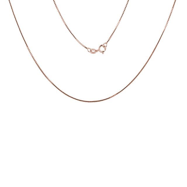 KINDERKETTE VENEZIA, 38 CM LANG, AUS ROSÉGOLD - KINDER KETTEN - KETTEN