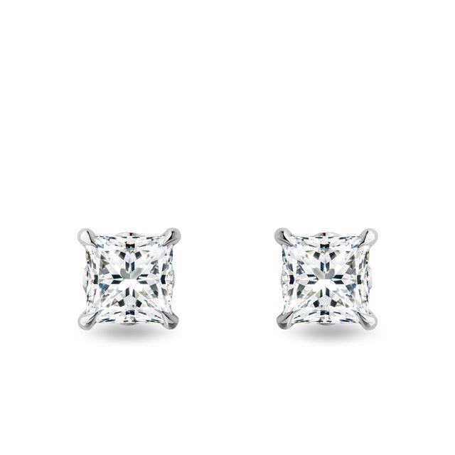 LUXURIÖSE DIAMANTOHRSTECKER IN WEISSGOLD - OHRSTECKER DIAMANT - OHRRINGE