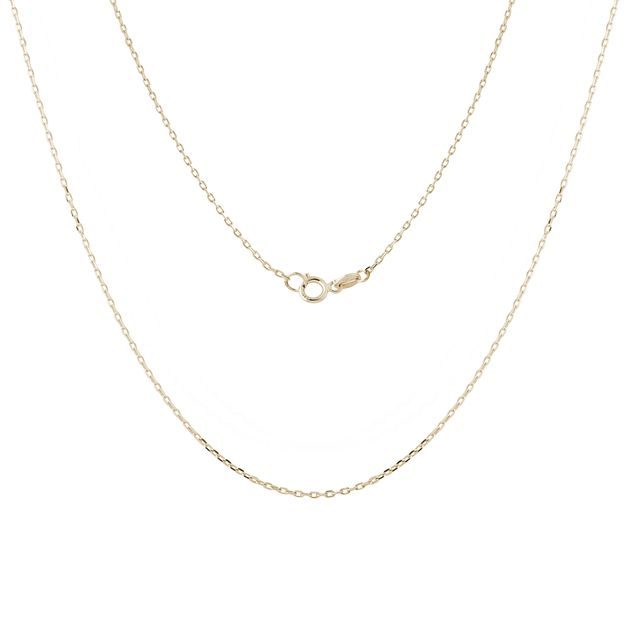 50 CM ANCHOR CHAIN IN YELLOW GOLD - GOLD CHAINS - NECKLACES