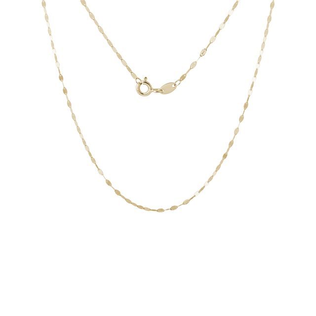 CHAÎNE EN OR MAILLE FILIGRANE 45 CM - CHAÎNES EN OR - COLLIERS