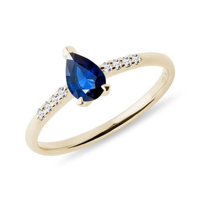 SAPHIR RING MIT DIAMANTEN IN GELBGOLD - RINGE MIT SAPHIR{% if zbozi.kategorie.adresa_nazvy[0] != zbozi.kategorie.nazev %} - RINGE{% endif %}