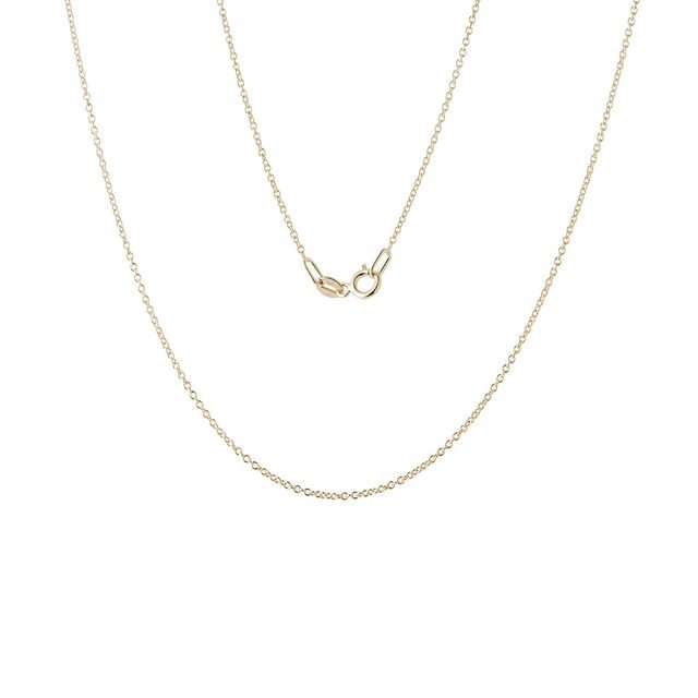 ROLO KETTE IN GOLD - 42 CM LANG - GOLDKETTEN{% if zbozi.kategorie.adresa_nazvy[0] != zbozi.kategorie.nazev %} - KETTEN{% endif %}