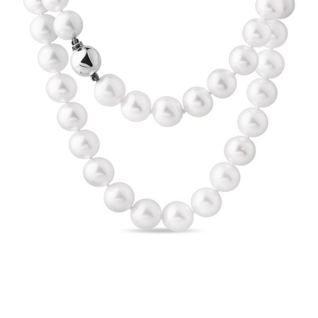 LUXURY SOUTH PACIFIC PEARL NECKLACE - PEARL NECKLACES - PEARL JEWELRY