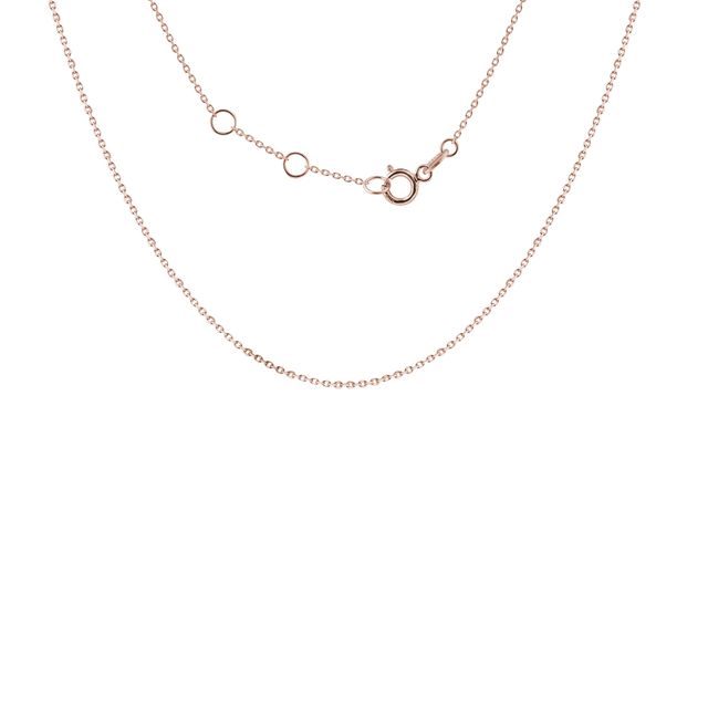 ANKERKETTE FÜR KINDER, 38 CM LANG, IN ROSÉGOLD - KINDER KETTEN - KETTEN
