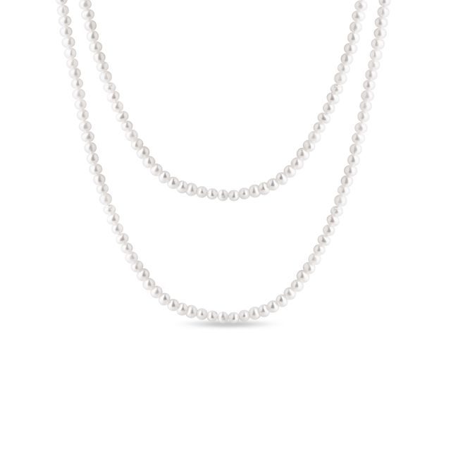 FRESHWATER PEARL NECKLACE - PEARL NECKLACES - PEARL JEWELRY