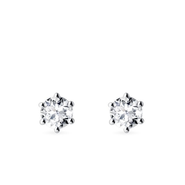 1KT DIAMANTOHRSTECKER IN WEISSGOLD - OHRSTECKER DIAMANT - OHRRINGE