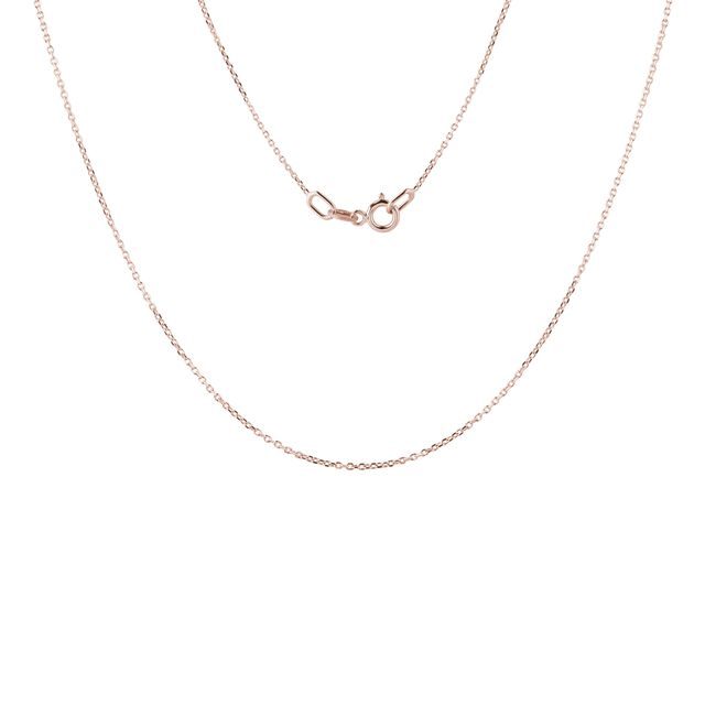 45 CM ANCHOR STYLE CHAIN IN ROSE GOLD - GOLD CHAINS - NECKLACES