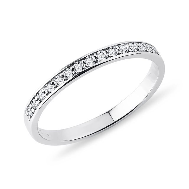 DIAMOND RING STUDDED WITH DIAMONDS - WOMEN'S WEDDING RINGS - WEDDING RINGS