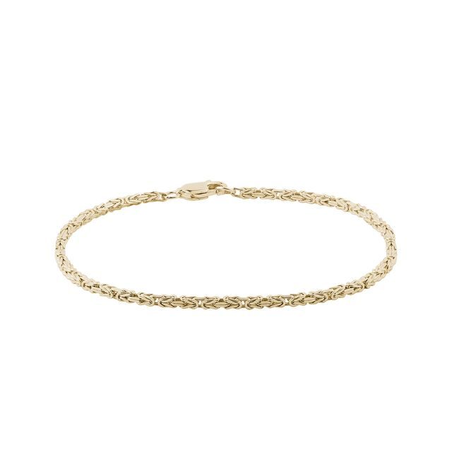 WOMEN'S BRACELET IN 14K YELLOW GOLD - YELLOW GOLD BRACELETS - BRACELETS