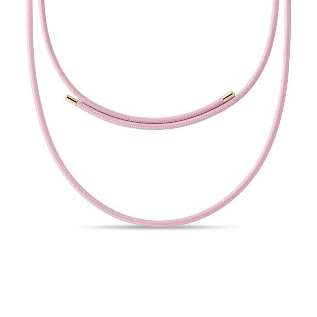 WANDELBARE MAGNETKETTE IN ROSA - MAGNETISCHE KORDELN - KETTEN