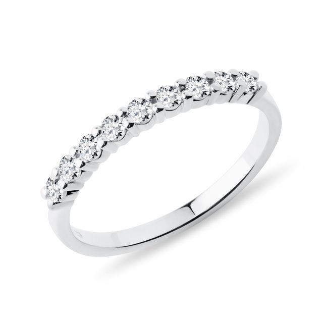 BAGUE AVEC DIAMANTS - ALLIANCES DE MARIAGE FEMMES - ALLIANCES DE MARIAGE