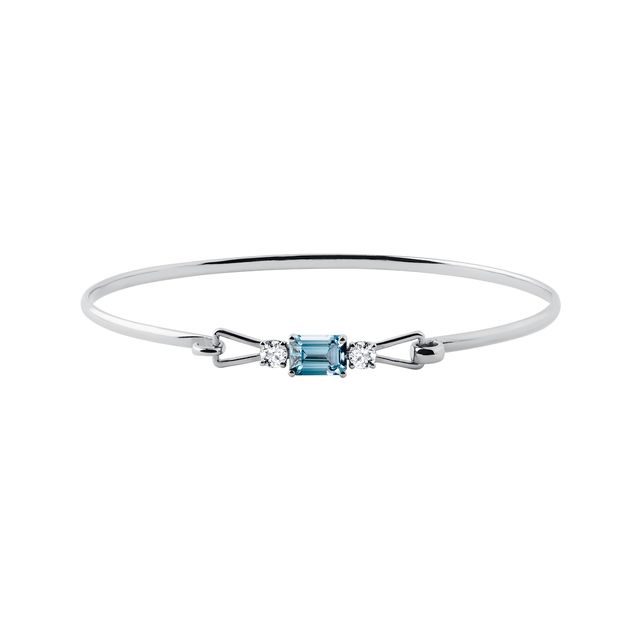 TOPAS ARMBAND MIT DIAMANTEN - ARMBÄNDER MIT EDELSTEINE - ARMBÄNDER