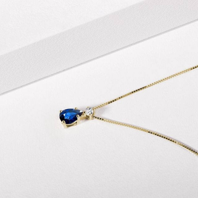 sapphire gold jewelry