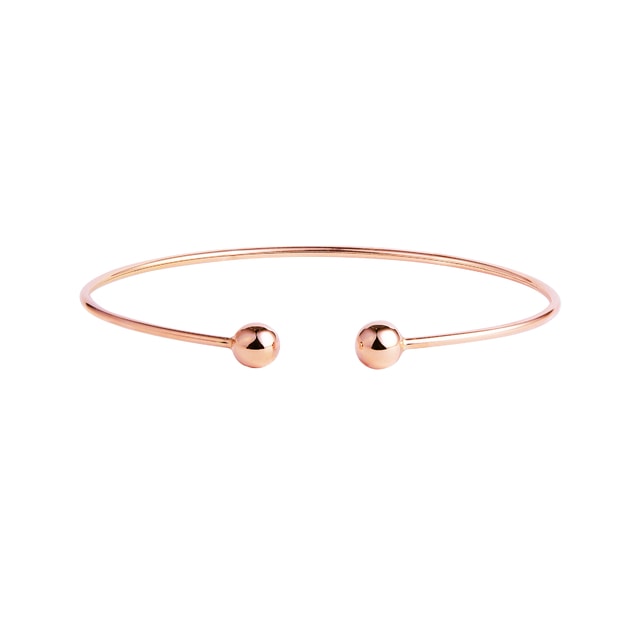 Rose gold flexi bracelet