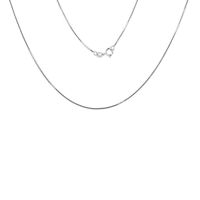 VENEZIANISCHE KINDERKETTE, 38 CM LANG, AUS WEISSGOLD - KINDER KETTEN - KETTEN