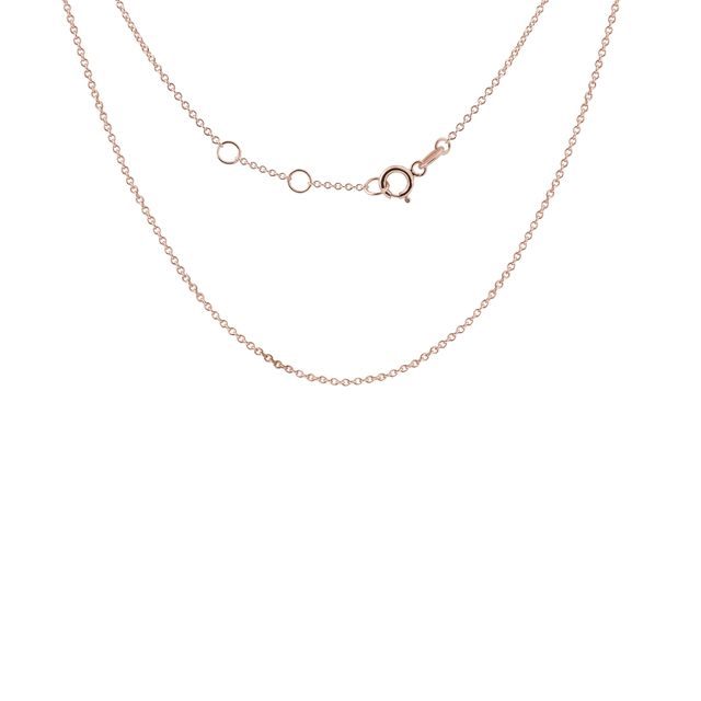 KINDER-ROLOKETTE, 38 CM LANG, IN ROSÉGOLD - KINDER KETTEN - KETTEN