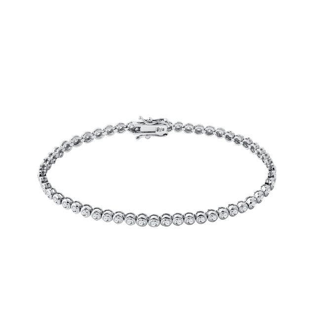 TENNISARMBAND MIT LABORDIAMANTEN IN WEISSGOLD - TENNISARMBÄNDER - ARMBÄNDER
