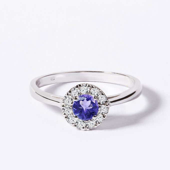 tanzanite ring - KLENOTA