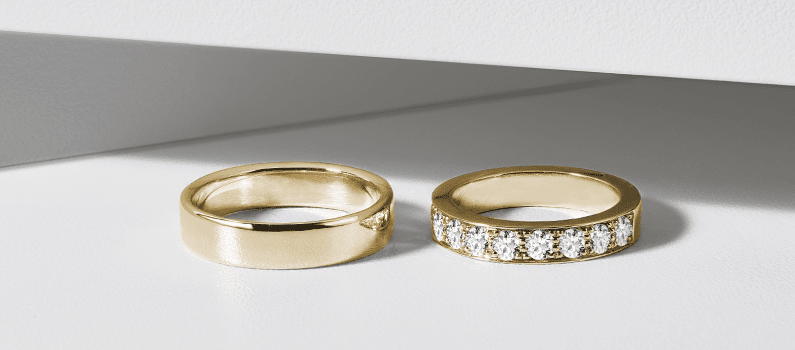 Unisex Matching WEDDING BAND CUSTOMMADE HANDMADE ***MADE TO ORDER – 134 -  Michael M Jewelry