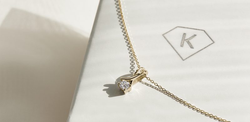 diamantový náhrdelník KLENOTA