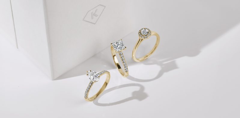 diamantové zásnubní prsteny klenota
