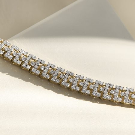 luxury diamond tennis bracelet