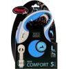 Flexi New Comfort L vodítko pásek 5m/60kg modrá