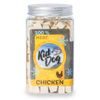 KIDDOG Super Premium 100% freeze dried CHICKEN CUBES - čisté kuřecí maso sušené mrazem 80 g