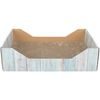 Škrabací pelech s catnipem, 45 x 12 x 33 cm, karton