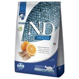 N&D OCEAN CAT HERRING&ORANGE ADULT 5kg