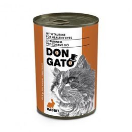 DON GATO konzerva kočka - králík 415g