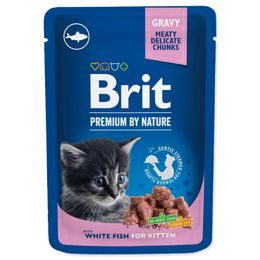Brit premium cat pouches whit fish Kitten 100 g