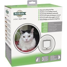 PetSafe Manual Cat Flap dvířka pro kočky do 8 kg bílá
